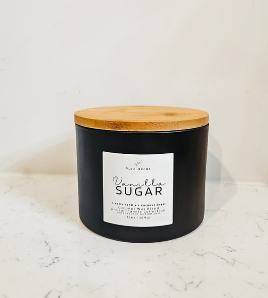 13oz Vanilla Sugar 3 Wick Candle